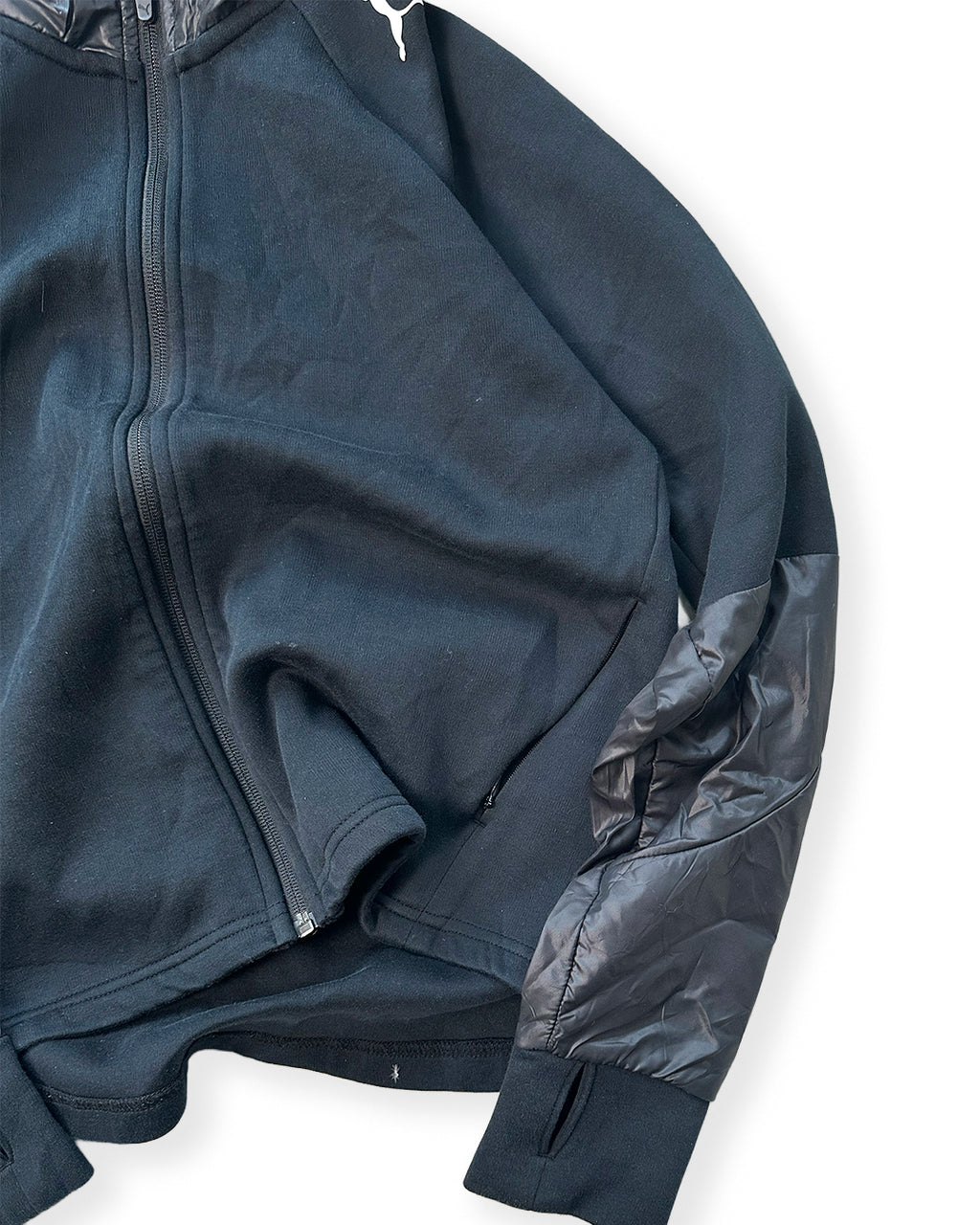 Puma Cropped Technical Zip Hoodie