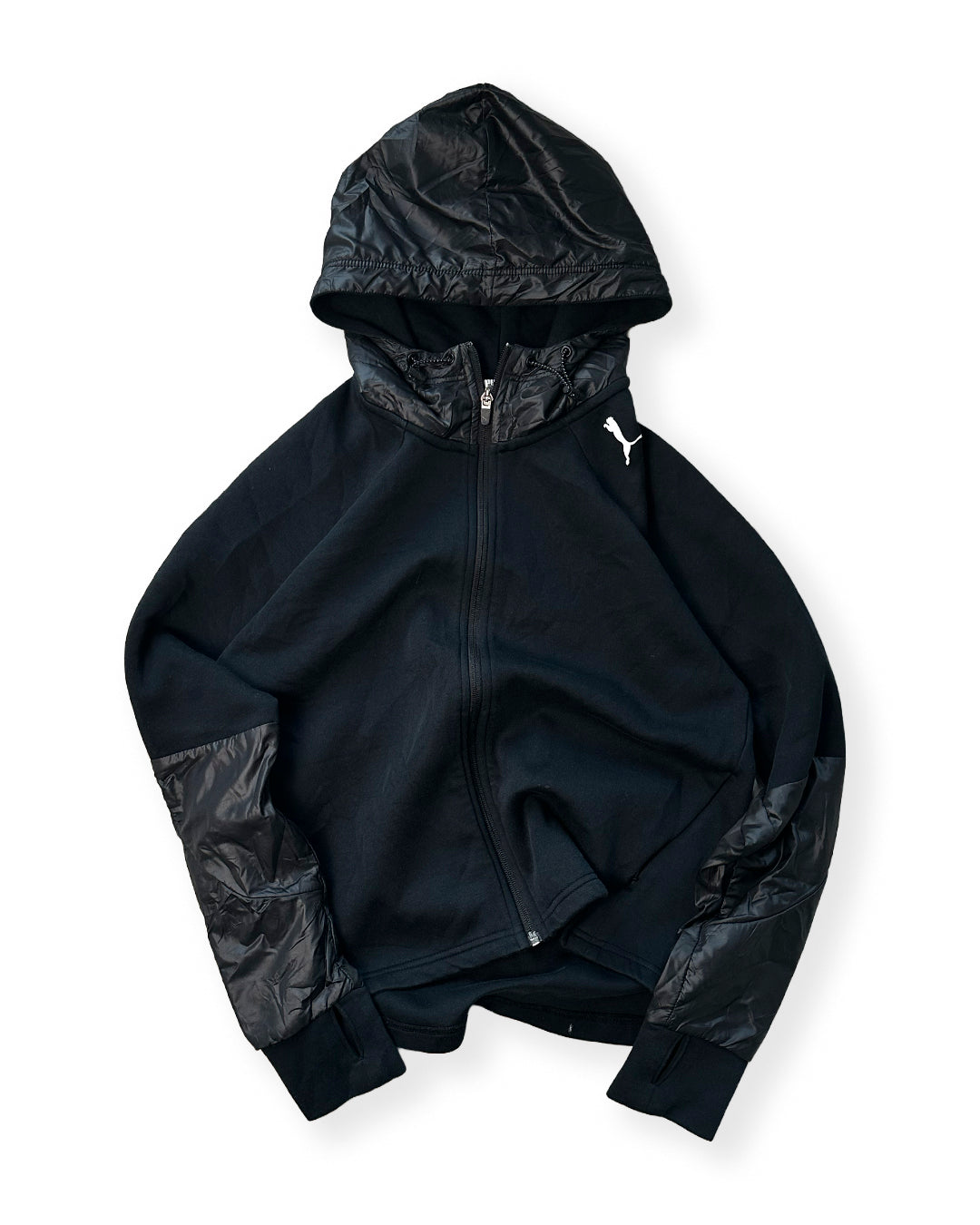 Puma Cropped Technical Zip Hoodie