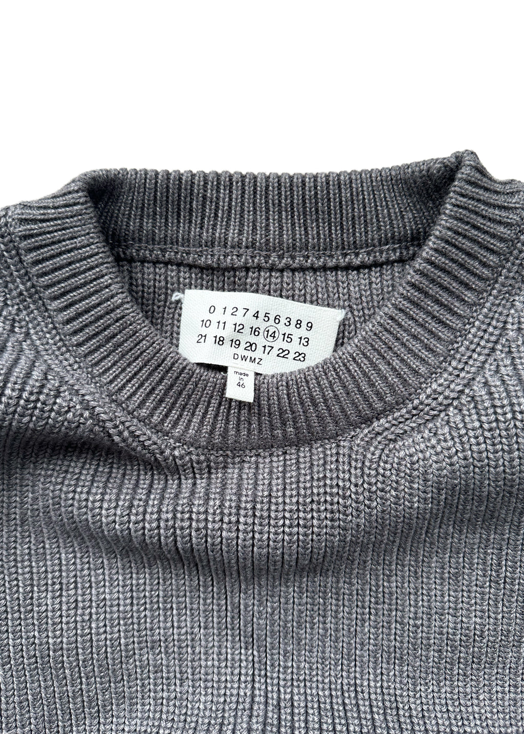 MM6 knitted sweater