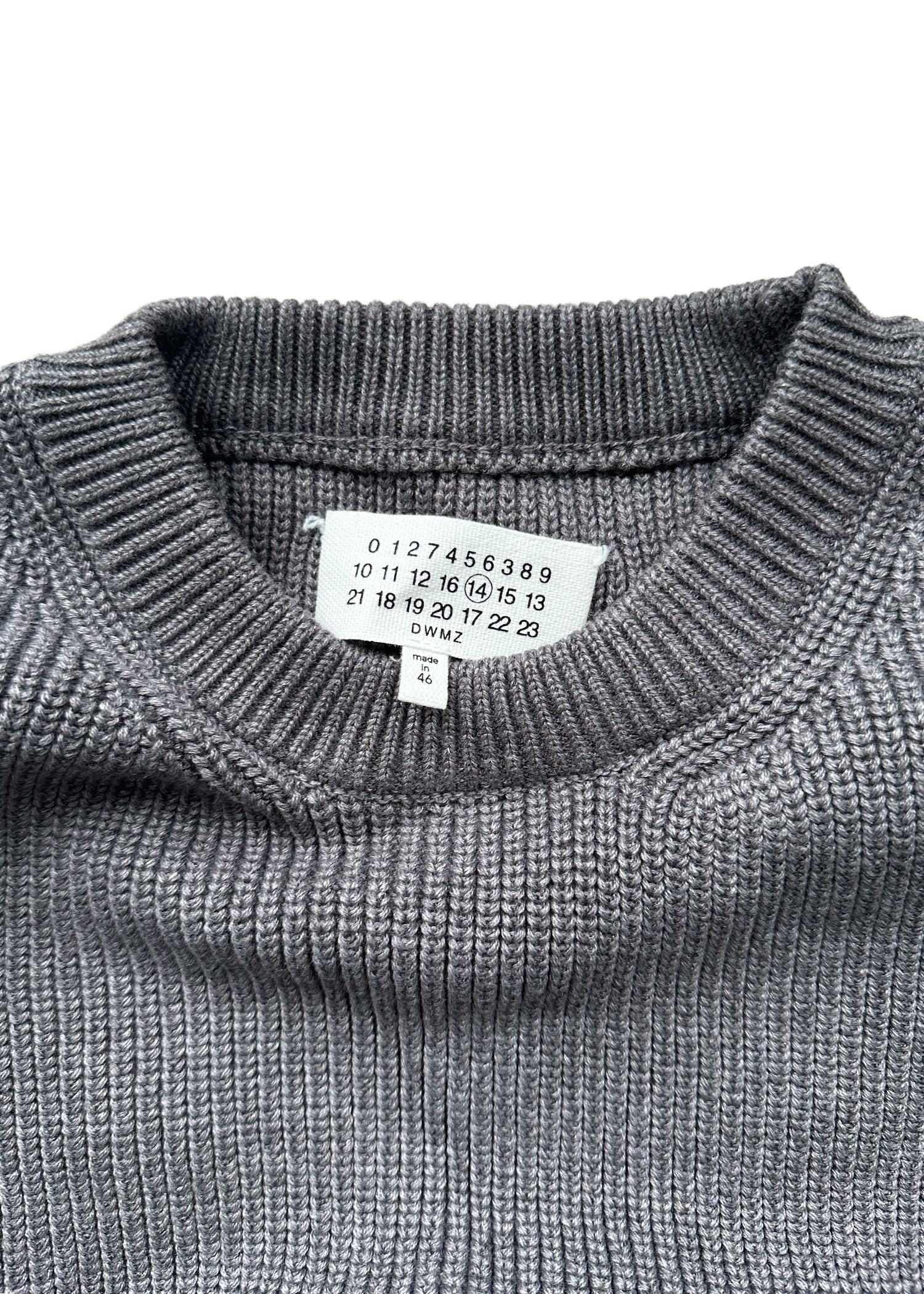 MM6 knitted sweater