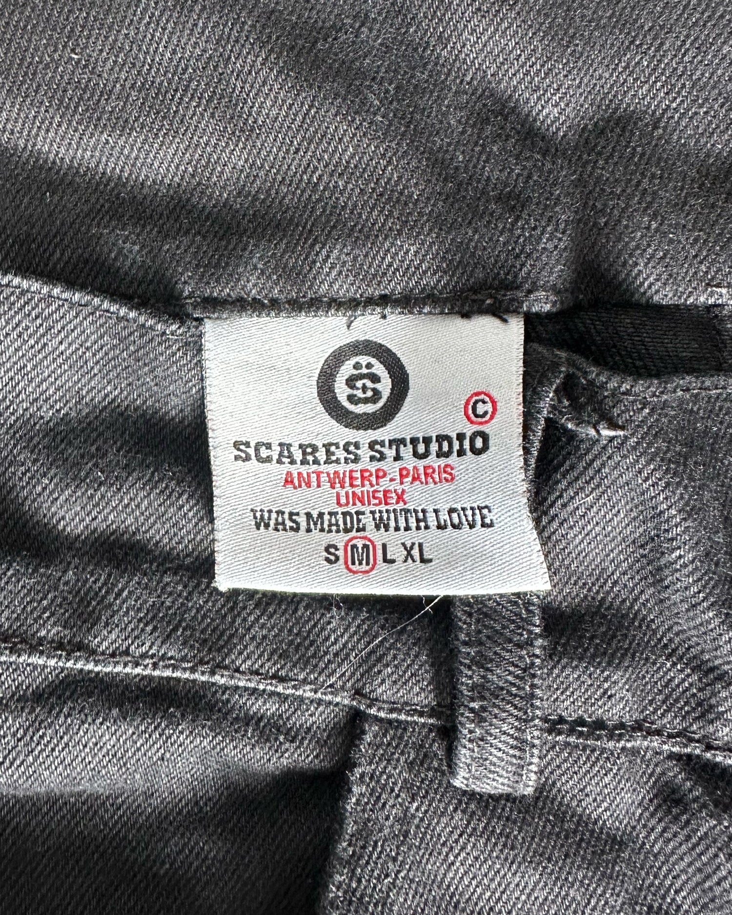 SCARESSTUDIO ZIPPER PANTS