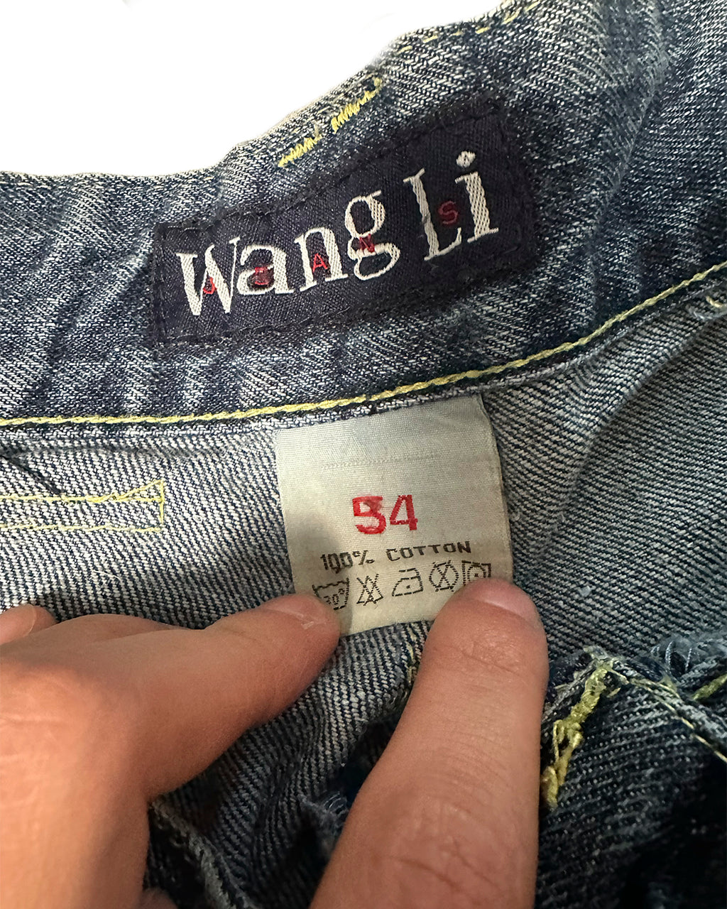 WANGLI DISTRESSED DENIM
